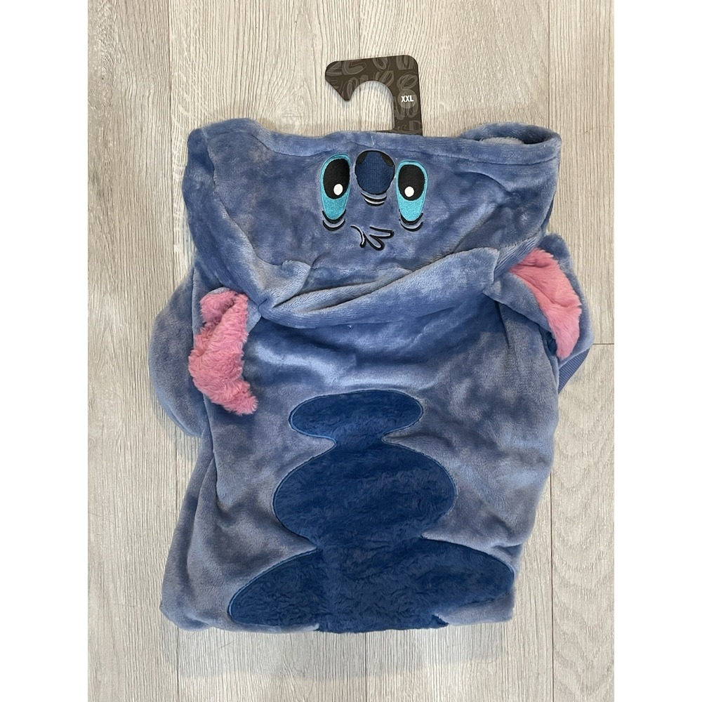 NEW Disney Halloween Fluffy Pet Dog Costume - Lilo & Stitch - Stitch - Size XXL